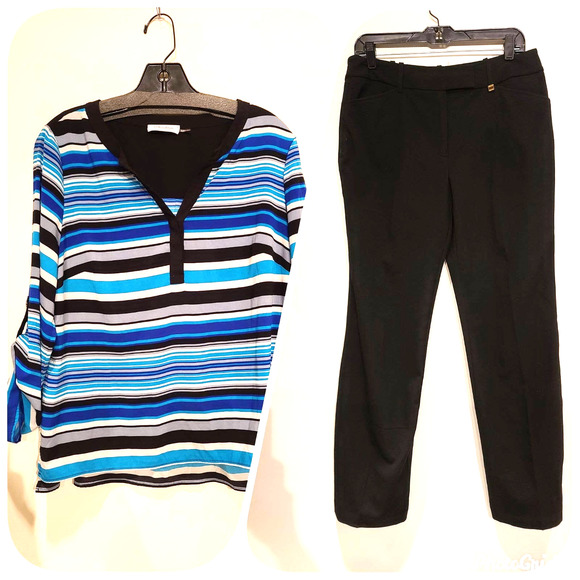 Calvin Klein pant and top outfit - M / 8 - Picture 1 of 10